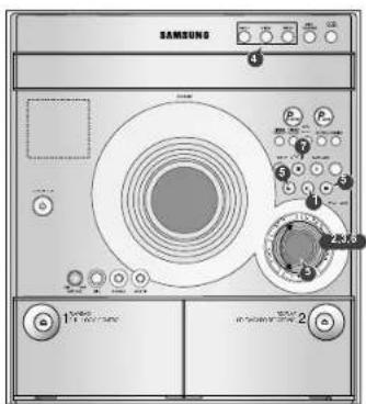 SAMSUNG MAXA54 - Verification ou changement de la programmation des pistes du CD - 2