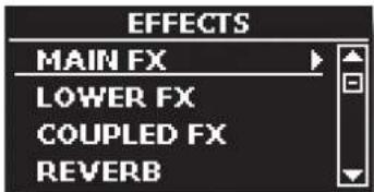 Dexibell Vivo H10 - EFFETS - 2