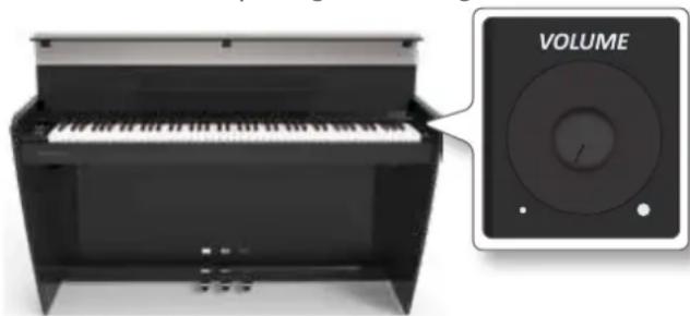Dexibell Vivo H10 - Régler le volume de VIVO H10 - 1