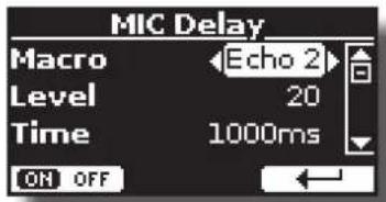 Dexibell Vivo H10 - Effet Delay - 1