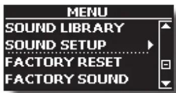 Dexibell Vivo H10 - Exportation d'un jeu de sons ("EXPORT SETUP") - 1