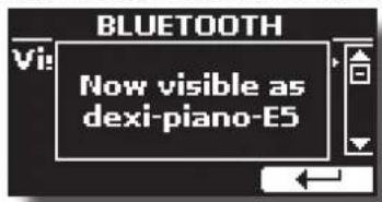 Dexibell Vivo H10 - Activation de la fonction Bluetooth du VIVO H10 - 2