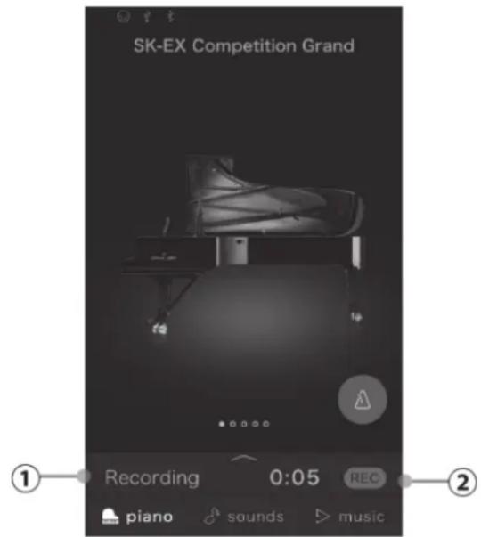 KAWAI CA701 - Écran mini-enregistreur - 1