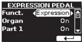 Dexibell Vivo SX8 - ▶ EXPRESSION PEDAL - 1