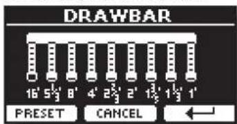 Dexibell Vivo SX8 - Comment paramétrer la configuration de votre métrage à partir d'un préréglage d'orgue - 5
