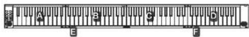 Carry-on Folding Piano 88 - Anleitung zum Auf- und Zusammenklappen - 1