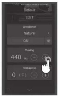 KAWAI CA901 - Modifier l'accordage - 1