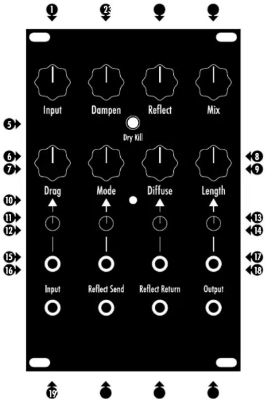 EarthQuaker Devices Afterneath - << Garantie >>> - 1
