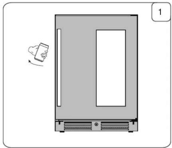 Zephyr Presrv PRKB24C01ASOD - Installation de l'accessoire de roue pivotante en option - 1