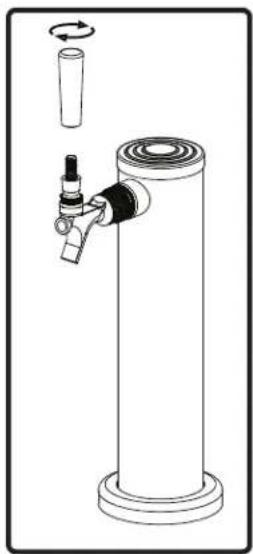 Zephyr Presrv PRKB24C01ASOD - Installation du Kegerator - 2