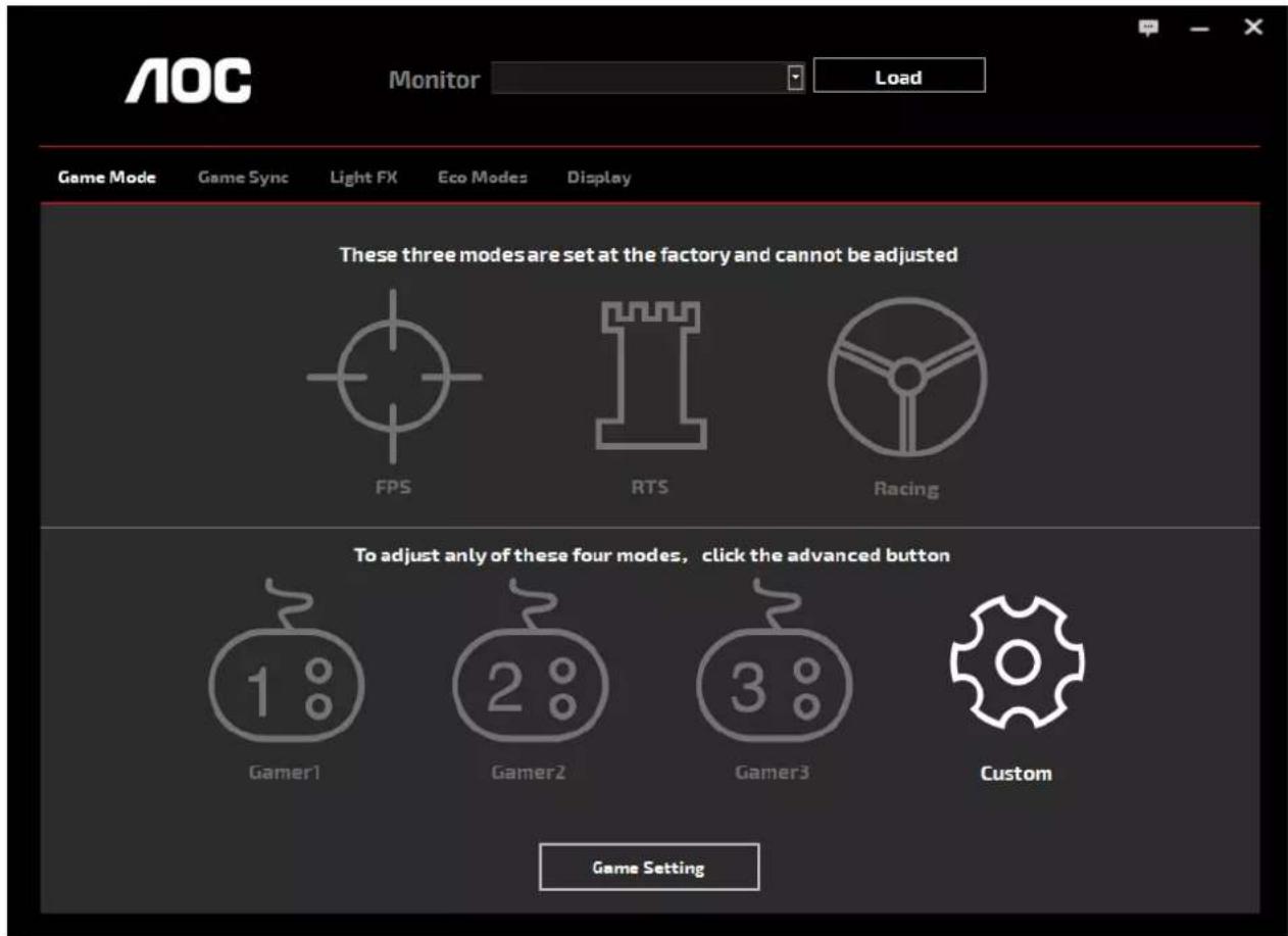 AOC 24P3CW - G-Menu - 2