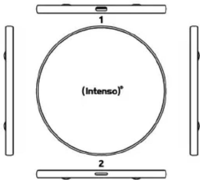 INTENSO BA2 - LED- Statusweergave - 1