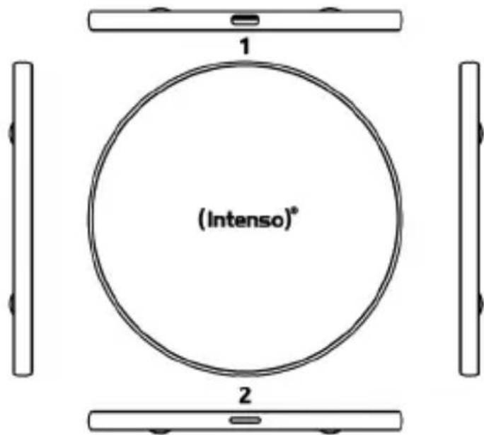 INTENSO BA2 - LED-owysygnalizator stausu - 1