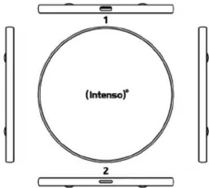 INTENSO BA2 - Indicazione stato tramite LED - 1