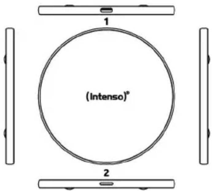 INTENSO BA2 - LED status display - 1