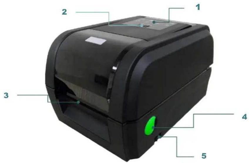 TSC TX210 - Face avant - 1
