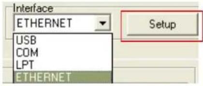 TSC TX210 - Utiliser l'interface Ethernet pour configurer l'interface Ethernet. - 2