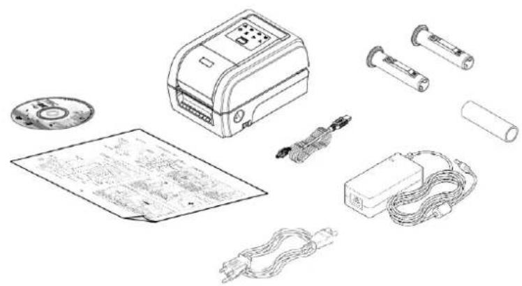 TSC TX210 - Déballage et Inspection - 1