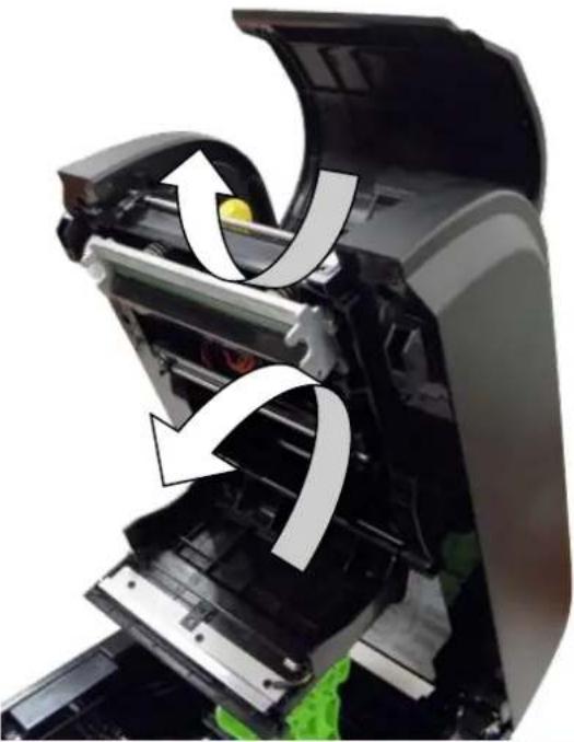TSC TX210 - Installation du ruban - 2
