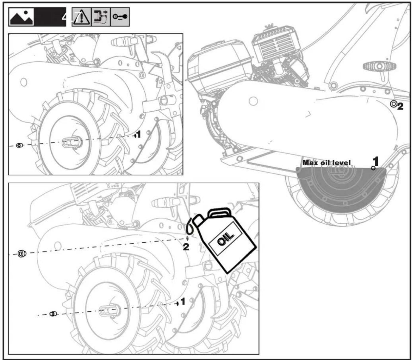 YAMAHA YM355 - ① Manufacturer - 28