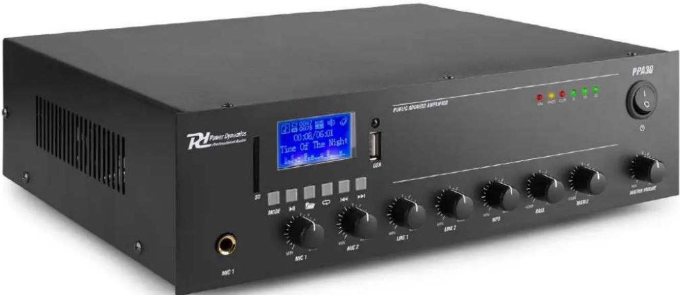 RD Power Dynamics Mechanical Audio 20 00:08/06:01 Time Of The Night Level 5.0 - 5.0 USER MDC NDC MDC 1 MDC 2 LINE 1 LINE 2 MFS RASS VECTLE PAA30 METER VOLUME