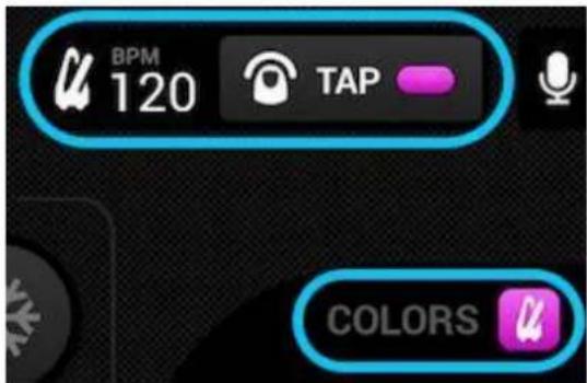 BPM 120 TAP COLORS