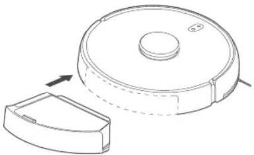 ZACO A11s Pro - Install Dustbin - 1