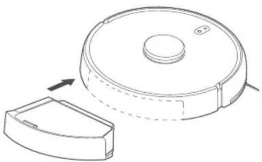 ZACO A11s Pro - Instalación del recogedor de polvo - 1