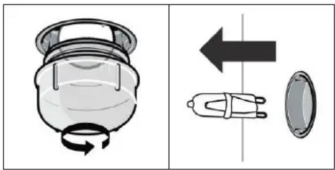SIGNATURE SFMC70X - Replacing the lamp - 1