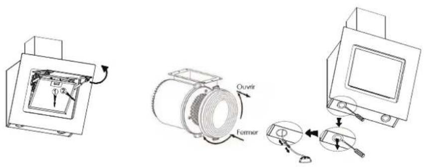 SIGNATURE SHD60WPERI - Changez la lampe - 1