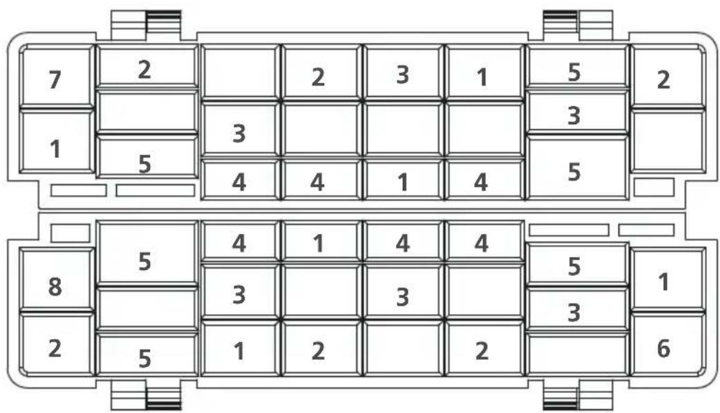 SIGNATURE SDW6003EW - Cutlery basket: - 1