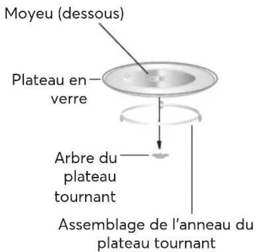 SIGNATURE SMO250IX - Installation du plateau tournant - 1