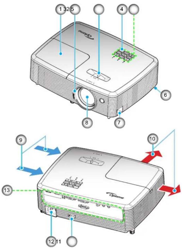 OPTOMA HD146XW - 产品概览 - 1