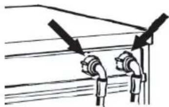 SIGNATURE SLF1242W - ⑨ Hot (Depending on models) Cold If the water inlet hose is not already installed, it must be - 1