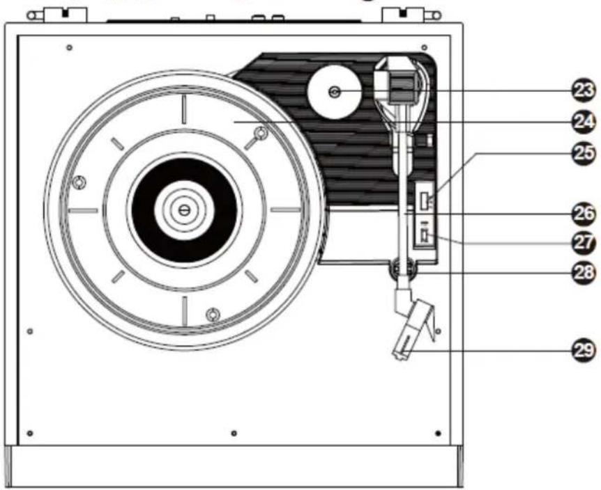 Fenton RP135WSET - Installing the stylus - 10