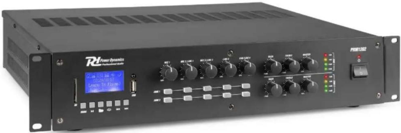 Power Dynamics Professional Audio Q1500/0.07 Loans to Flanc PRM1202