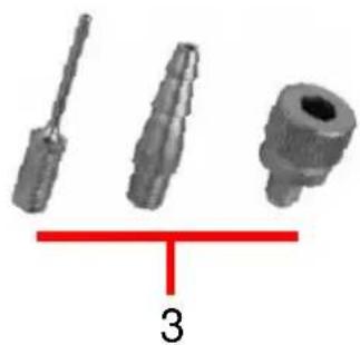 Westfalia 928511 - Pcs Compressed Air Tool Set - 6