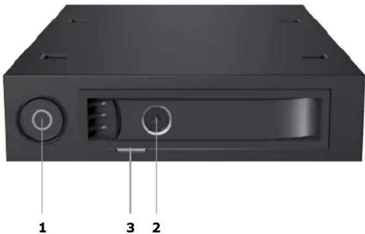 Icy Box IB2212SSK - Front - 1