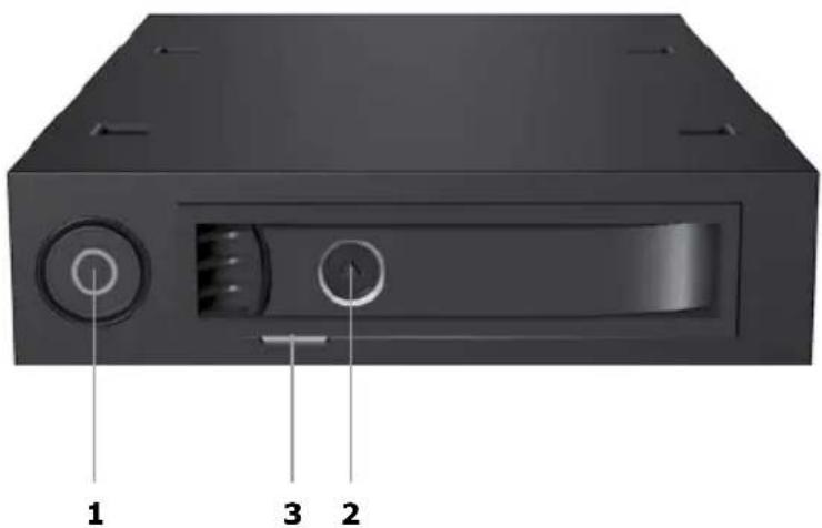 Icy Box IB2212SSK - Vue avant - 1