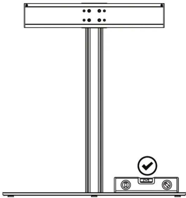Kanto TTS150 - Level Base Nivellez la base Nivelar la base - 1