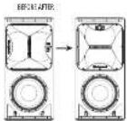 Turbosound TCS15264ANWH - Obracanie wzoru klaksonu HF - 2