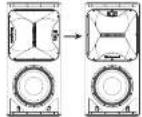 Turbosound TCS15264ANWH - Rotazione del pattern a tromba HF - 2