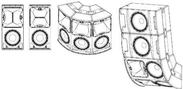 Turbosound TCS15264ANWH - Montage en bevestiging - 1