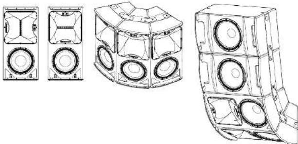 Turbosound TCS15264ANWH - Indicateurs graphiques LCD - 2