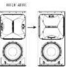 Turbosound TCS15264ANWH - Rotación del patrón de la bocina HF - 6