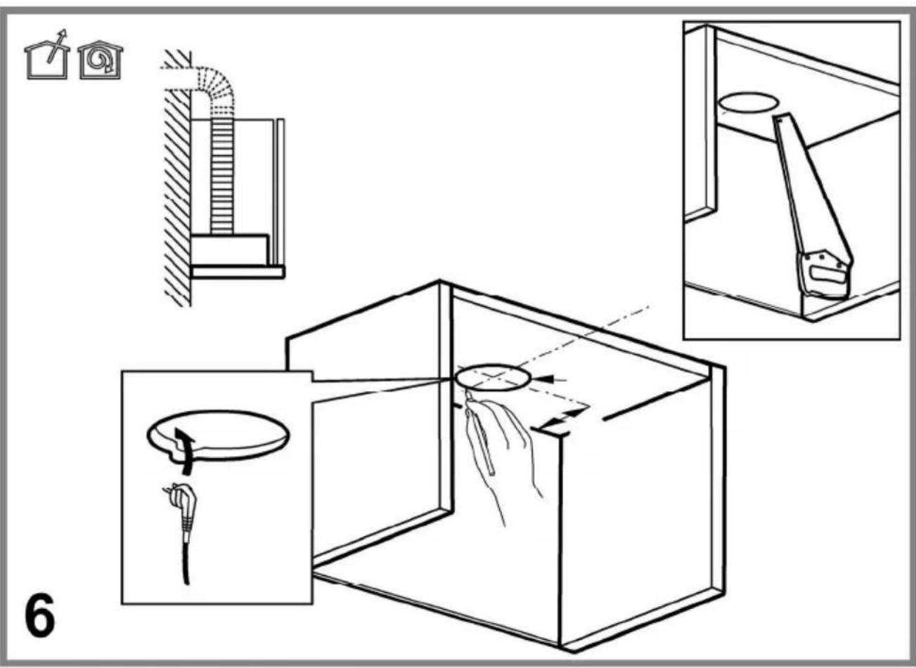 Technical diagram illustrating a door opening process with labeled components and directional arrows, including hand positioning and component assembly.
