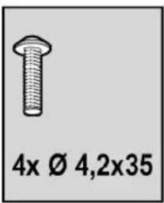 4x Ø 4,2x35