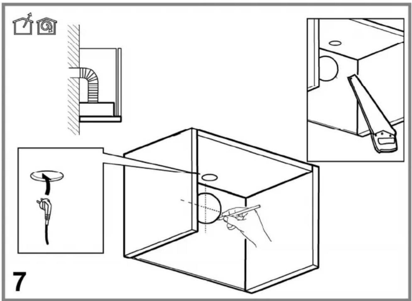 Technical diagram illustrating a door assembly procedure with labeled components and steps