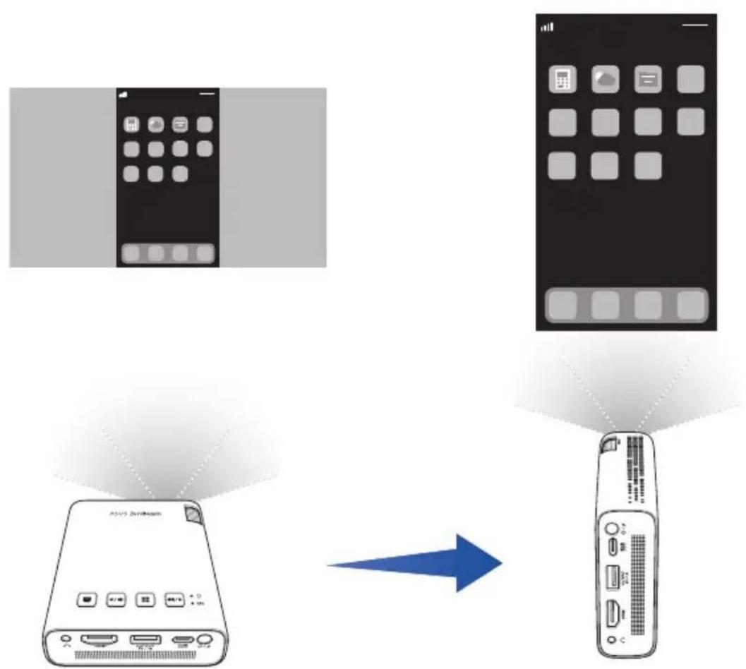 ASUS ZenBeam E1R - Ajuster la mise au point - 2