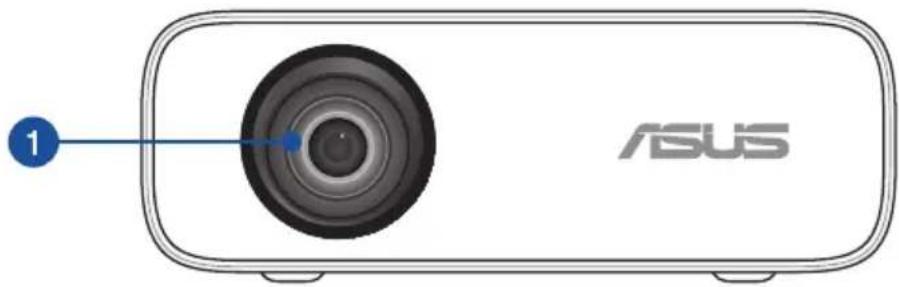 ASUS ZenBeam E1R - Vue avant - 1
